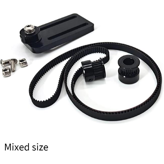 3D Printer Z-Axis Lead Screw Aluminum Kit Timing Belt for CR10/Ender3 3S Series Printers Accessaries