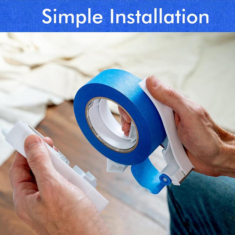 Maler Maskeringstape Applikator Dispenser Maskin Vegg Gulv Emballasje Forseglingsverktøy For 1,88-2" X 60 Yard Standard Tape