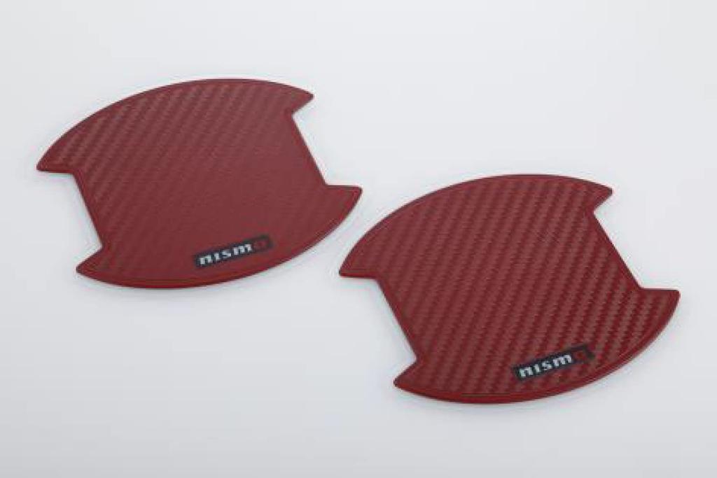Nismo Door Handle Large of 8064ARN022 Protector, Red, (Pack 2)