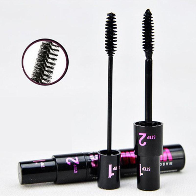 New Arrival Fashion Long Curling Eyelash Black Fiber Mascara Eye Lashes Makeup