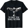 NEW LIMITED Memento Mori Catholic Eucharist Traditional Latin Mass Skull T-Shirt Tops Tee