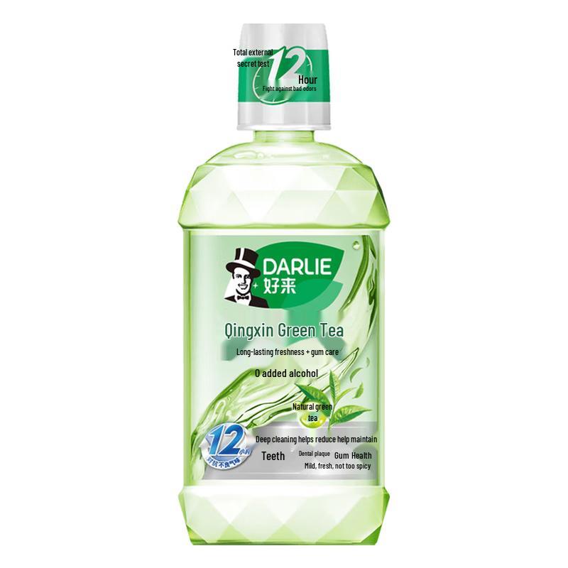 

Darlie Refreshing Green Tea Mouthwash 10-Pack (50ml Each)