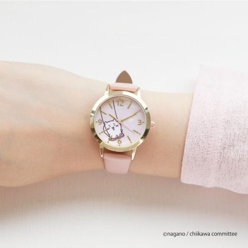 Fieldwork Women's Chiikawa Analog Leather Watch with Pink Strap (CKW002-1)