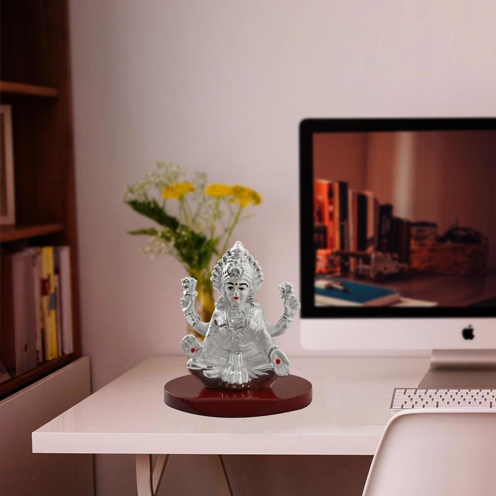 Resin Idols | Car Dashboard | for Mandir, Office and Home Dcor (Laxmi), Religious