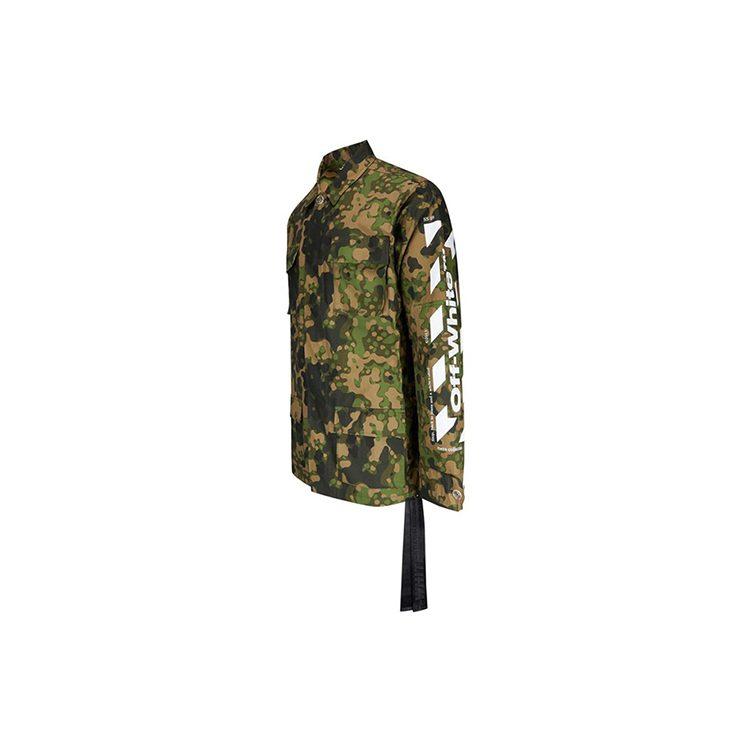 OFF WHITE Camoflauge Diag Field Jacket OMEL006S19A660249901