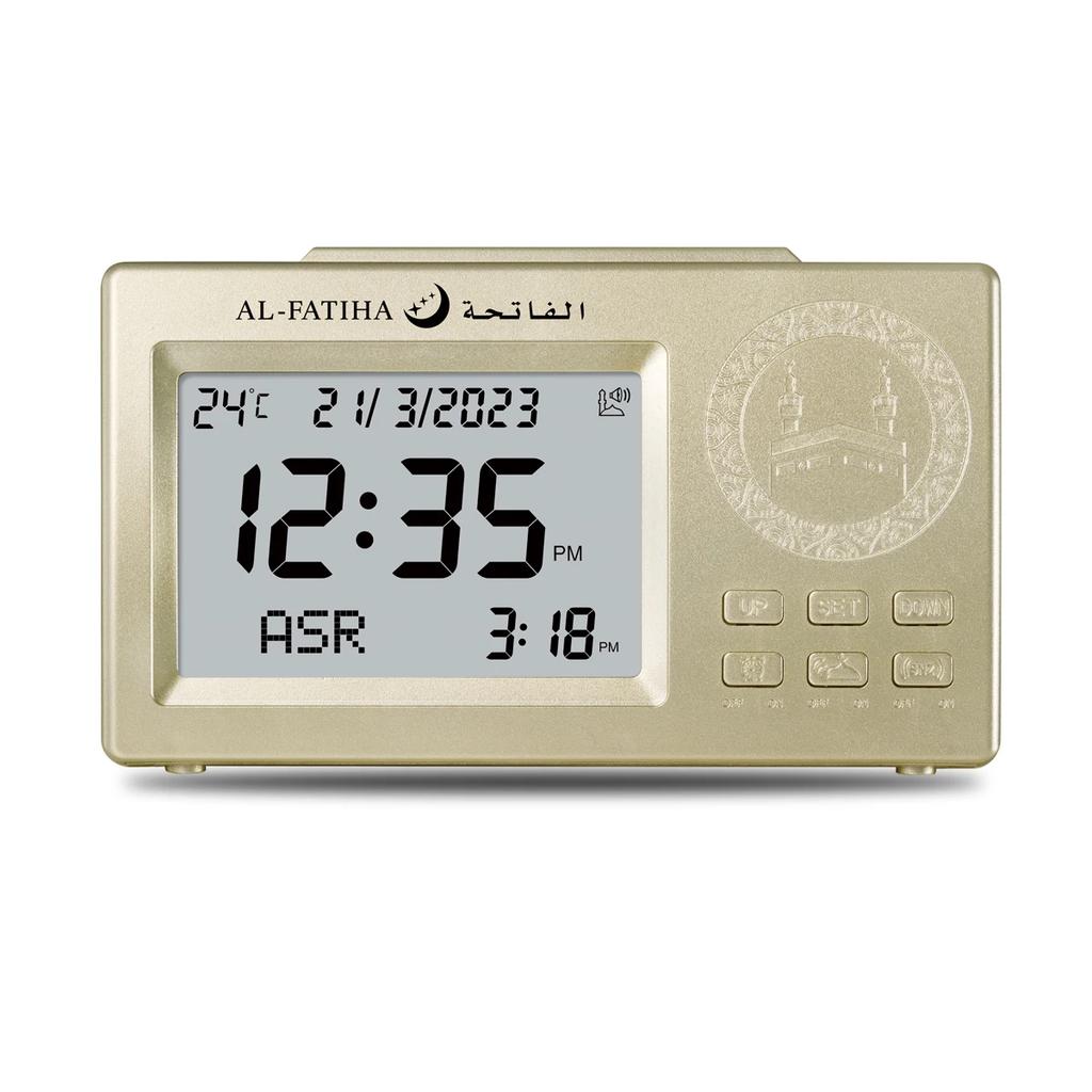 Digital LED Azan Clock Muslim Islamic Islam stylish Azan Adhan Prayer Reminder Alarm Mosque Wall Clock Prayer Time Hijri