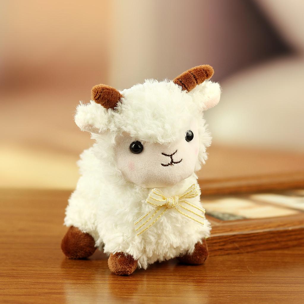 Peluche Alpaga Animal en Peluche Avec Remplissage en Coton PP Parfait Pour les Enfants et Pour Offrir