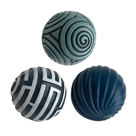 

1/3 шт смоляной песочный шар дзен украшение для дома, офиса, гостиной, мини-круглый шар, игрушка для медитации, релаксации, настольный песочный лоток, украшение 3pcs
