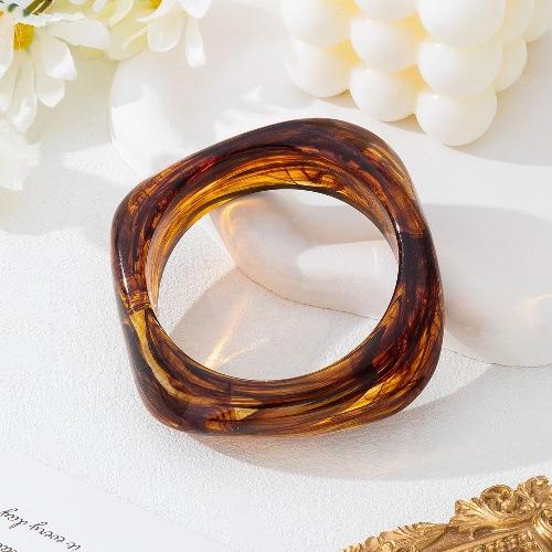 Leichter Luxus Mode Transparent Farbverlauf Armband Hoher Sinn Einfach Nische Temperament Retro Persönlichkeit Vielseitiger Schmuck Frauen