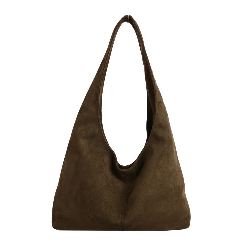 2025 Retro Woolen Women's Large Capacity Shoulder Tote Bag