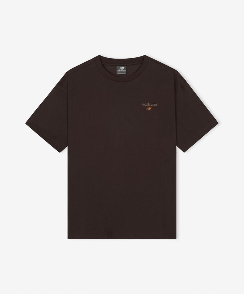 Nyuballanseu Nbneg21503 / Camiseta de Manga Curta Uni Nb Friends (Castanho)