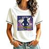 Women's Casual Short Sleeve Neck Printed T-Shirt