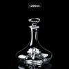 Handcrafted Wine Decanter Featuring an Ice Mountain Motif, Perfect for Aerating Red Wine Without The Need for Electricity