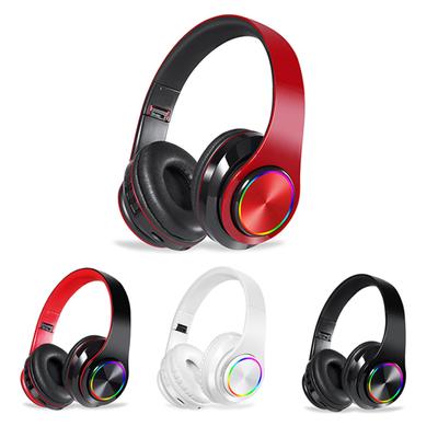 Auriculares inalámbricos plegables con Bluetooth, cascos estéreo con micrófono, compatible con tarjeta Sd, Fm, para Xiaomi, Iphone, Samsung, teléfono y Pc