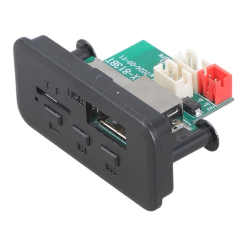 Car Radio MP3 Player 5V 12V MP3 WMA Decoder Board Wireless Audio Module Connect Tf Memory Card Up To 32gb Module