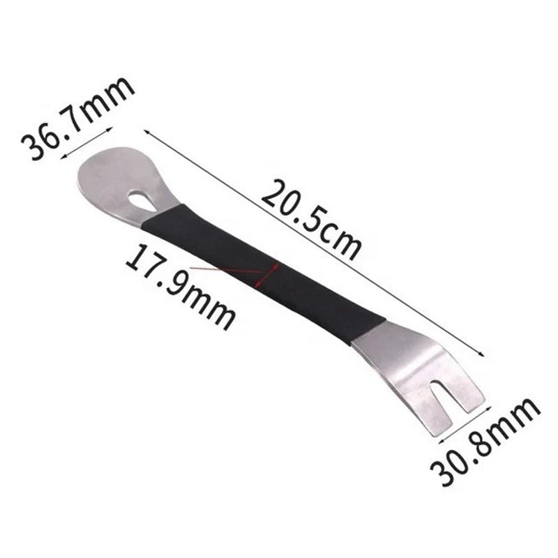 1Pc 195mm Car Interior Disassembly U-Shaped Pry Bar,Car Interior Panel Disassembly Pry Plate,Decorative Parts Disassembly Tool