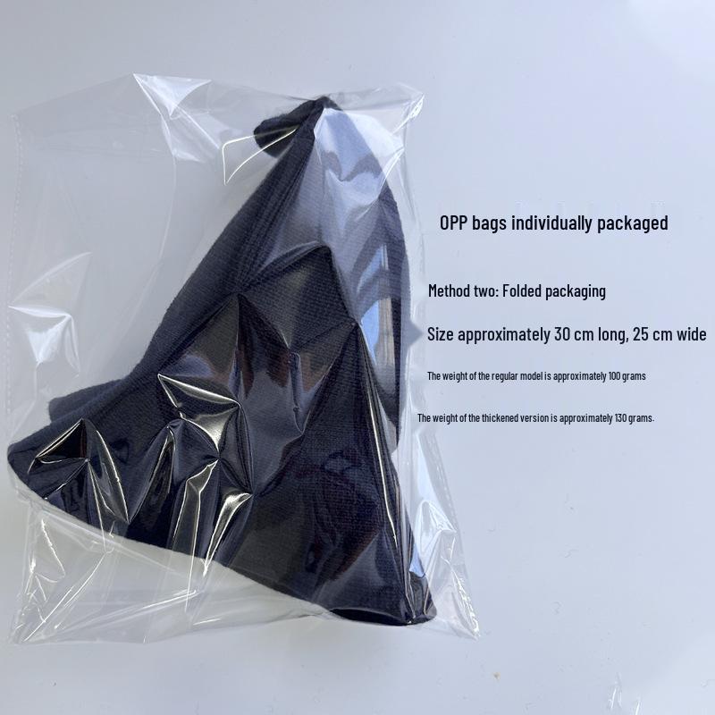 Halloween Spetsig Hexehatt: Vikbar Stickad Trollkarlshatt