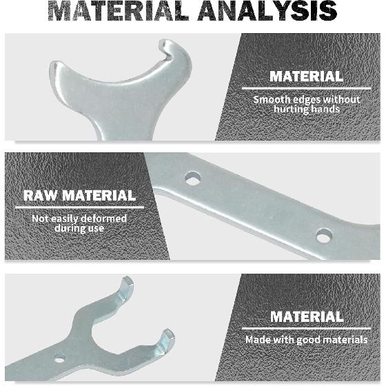 HDBUBALUS Motorcycle Rear Shock Spanner Wrench Adjustment Tool Fit for Harley Sportster 883 1200 XL Custom Softail Touring Road King Electra Glide