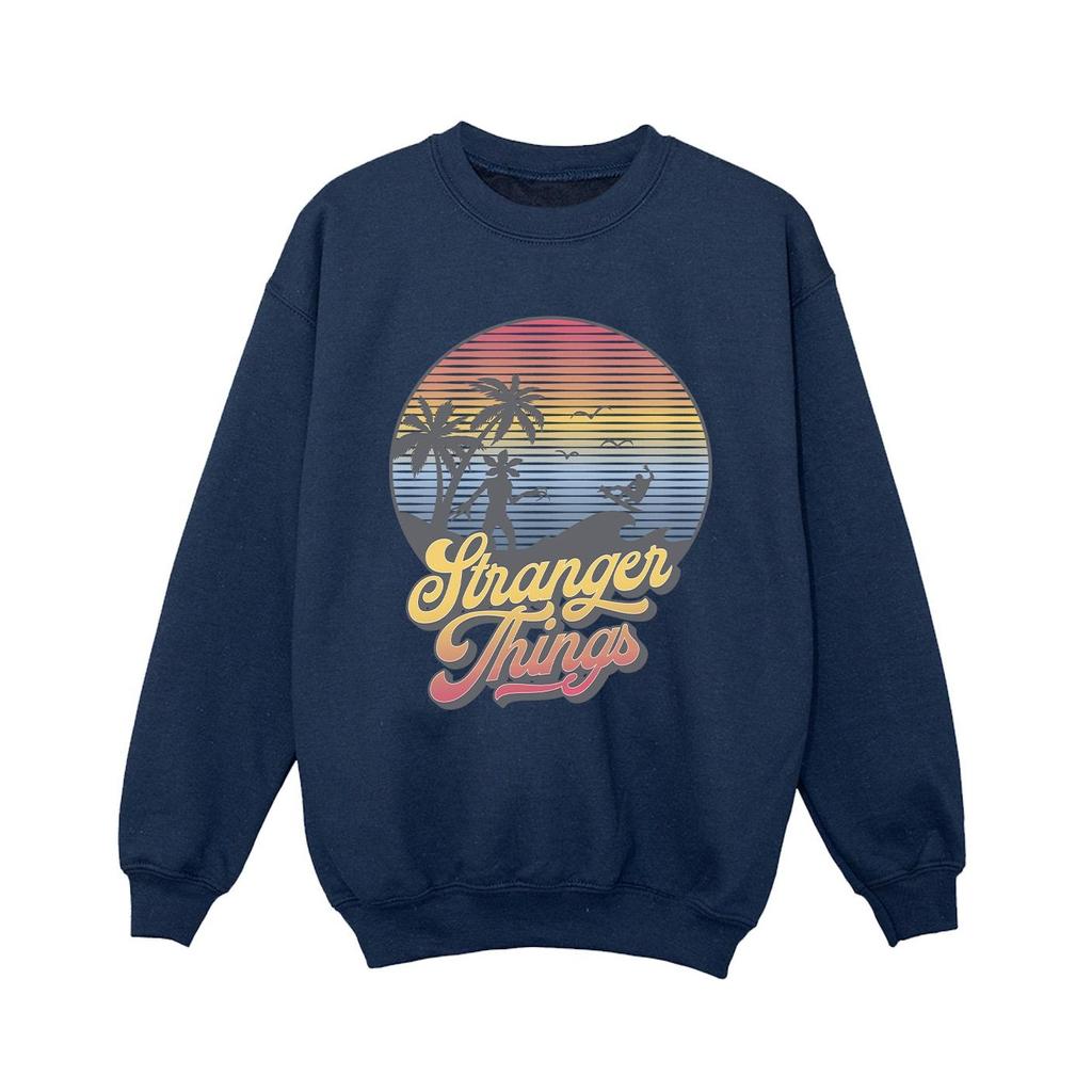 Netflix Boys Stranger Things LA Gradient Sweatshirt