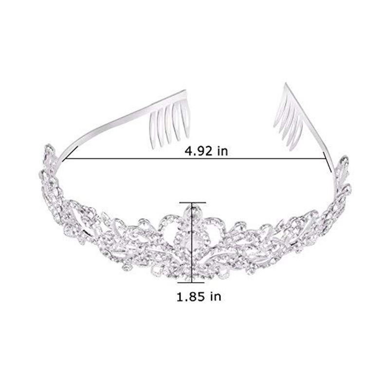 Crystal Diamond Bridal & Birthday Crown Hair Accessories