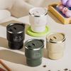 400ml 304 Stainless Steel Coffee Cup with Lid, Water Cup, Breakfast Milk Cup, Leak-Proof, Double-Layer Anti-Scalding Travel Mug