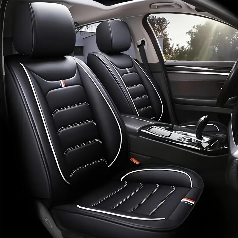 Set Completo di Coprisedili Impermeabili per SUV a 5 Posti, Inclusi Coprisedili in Ecopelle Compatibili con Tutti i Modelli a Cinque Posti