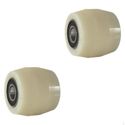2 Pieces Pallet Truck Wheel Jack Load Flat Belt Idler Forklift Replacement Wheels