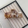 Korean Style Acetate Hair Claw Clip for Women - Jelly Design Bun/Bangs Accessory