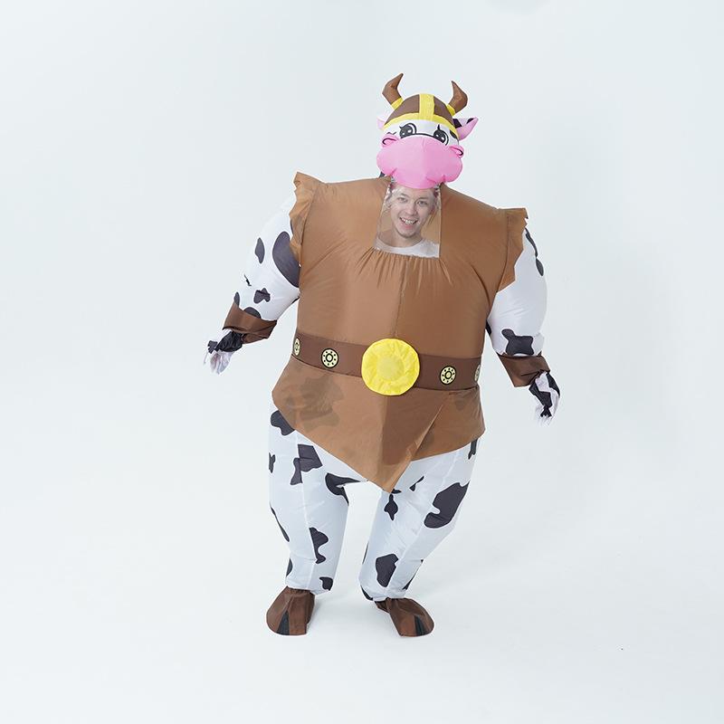 Viking Bull Inflatable Costume, Adult