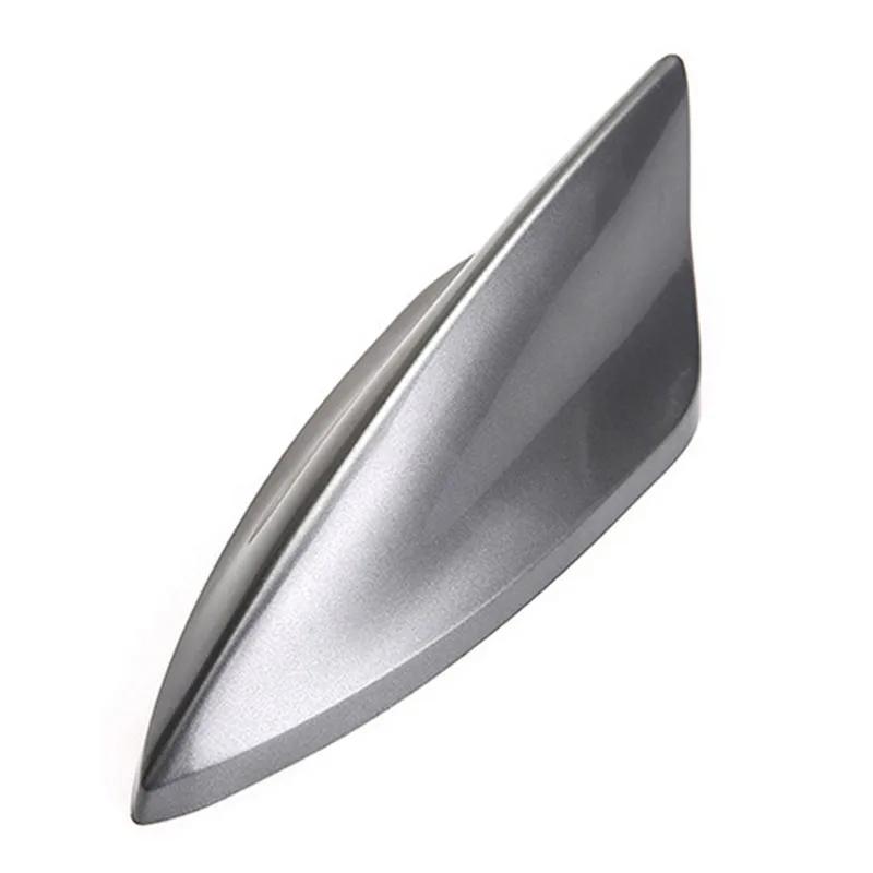 

Универсальная автомобильная антенна «Акулий плавник» с улучшенным сигналом, Автомобильная антенна FM AM для крыши, Замена для BMW Honda Toyota Hyundai Kia Ford серый