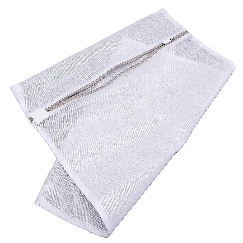 Mesh Laundry Bag Fine Mesh Wash Bag with Sturdy Zipper Guard Clothes in Washing Machine for Delicates Lingerie Bras