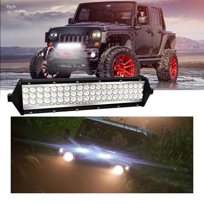 12inch 134LED 402W 5 Rows LED Work Light Bar Spotlight Flood 12V 24V Offroad LED Light Bar For Truck Offroad 4X4 4WD Car SUV ATV