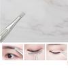 Polished Multipurpose Slant/Tip/Flat Eyebrow Tweezers Plucking Eyebrows Ingrown Hair Removal Beards Tool