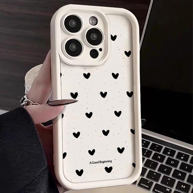 INS Minimalismus Liebe Wärme Mattes TPU-Gehäuse Für Motorola Moto Edge 70 50 Pro 60 Fusion Stylus 40 Neo G84 G85 G54 G75 G05 G34 G56 G86