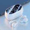 Open Ear Clip Air Conduction Wireless Earbuds Bluetooth 5.3 LED Power Display 50H Play Sports Headphones