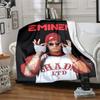 Eminem Flannel Blanket Soft All-Season Throw, Design for Camping, Car Travel, Hiking Sofa, Bed, Office Perfect Gift for Parties