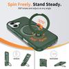 The New Model Is Suitable for Apple 17promax Mobile Phone Case 360 Rotating Magnetic Bracket with Lanyard 17e Mobile Phone Protective Cover