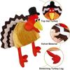 Europäische und Amerikanische Karneval Truthahn Hut Thanksgiving Hähnchenschenkel Hut Erwachsener Cartoon Kreativer Lustiger Hut