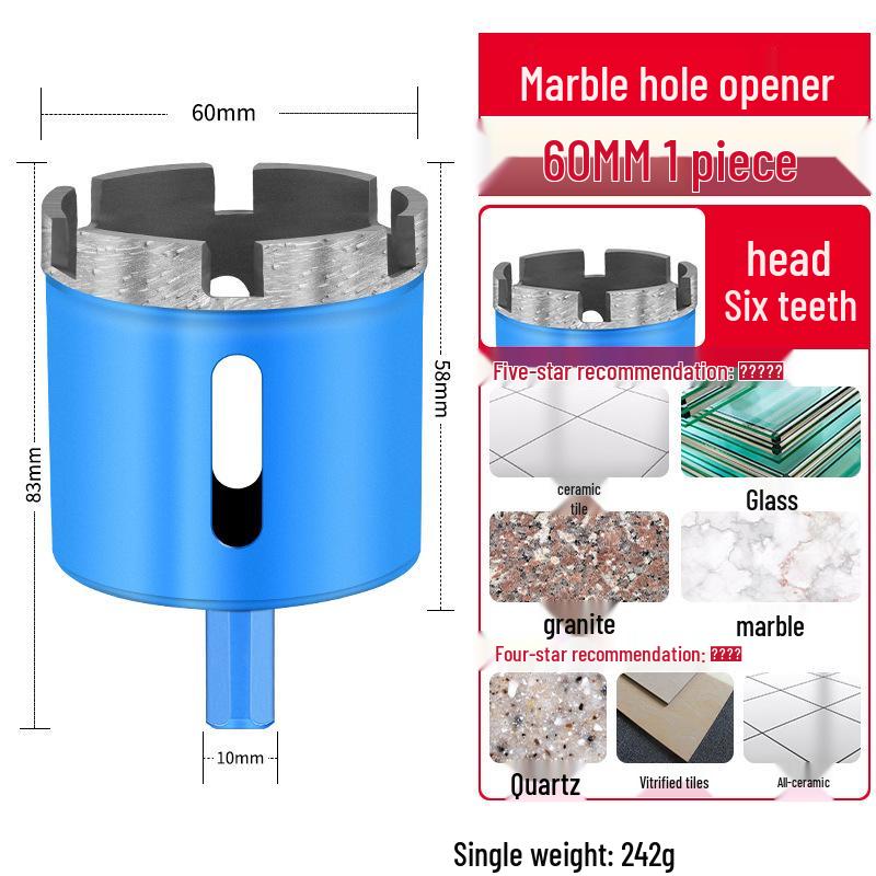 Diamant-beschichteter Lochbohrer für Marmor, Keramik, Glas und Feinsteinzeug