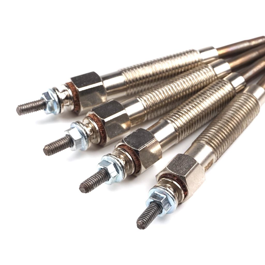 BGP58-1 4 Pcs Heater Glow Plugs GJ55MI 0100226233 for Nissan Kia Hyundai Mitsubishi 2.3 2.5 D