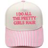 I DO ALL Fun Embroidery Color Matching Truck Driver Baseball Cap Men's and Women's Casual Shade Dad Hat