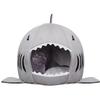 All-Season Cat & Dog Nest: Semi-Closed, Washable, Winter-Warm Pet Bed