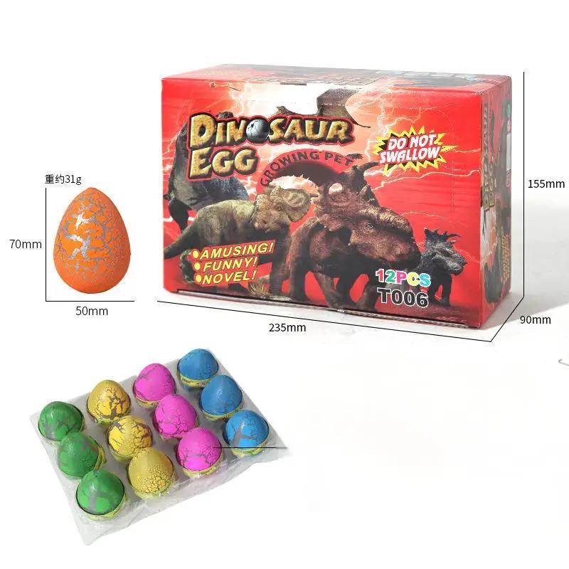 Velikonoční Magická líhnutí Růstové dinosauří vejce Líhnutí dinosauřího vejce ve vodě Růstová hračka Pro děti Podivné Namáčení Dinosauří vajíčko Hračka