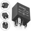 Compatible With Different Equipment Automotive Relay 12/24V Relay Brass Pins Compact Size Durability Easy Installation