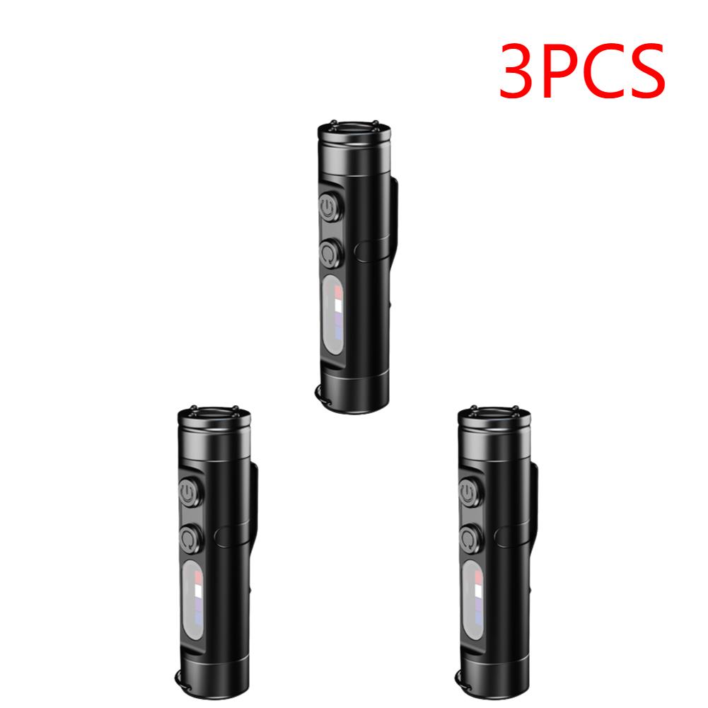 Mini Flashlight EDC Portable Strong Light Outdoor Flashlight Maintenance Work Searchlight LED Magnetic Super Bright Flashlight