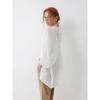 Abang Pleats Puff Cardigan