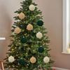 12 Pieces Velvet Christmas Ball Ornaments Tree Decor Elegant Sturdy Decorative Hanging for