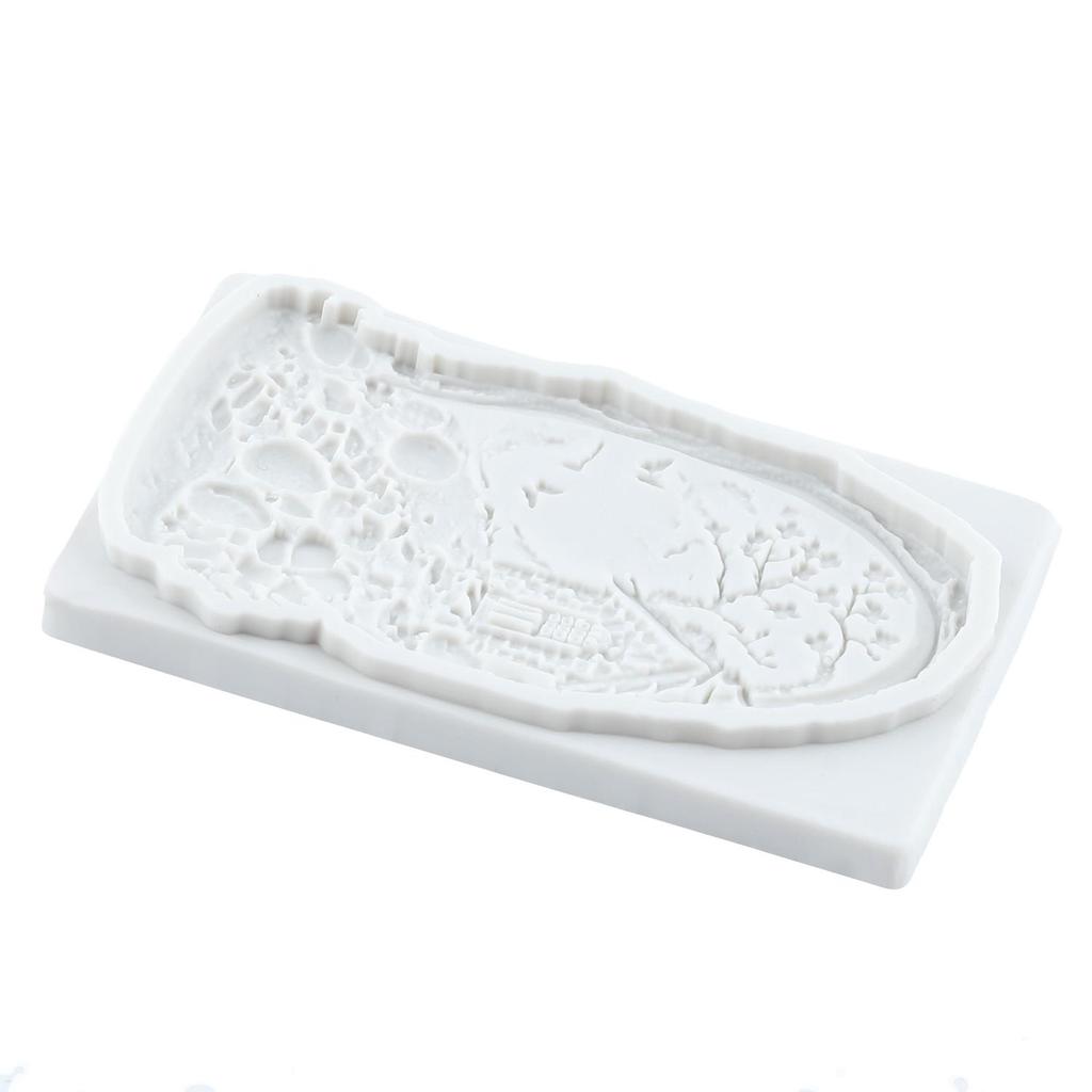 House Silicone Molds House Fondant Mold Cake Decorating Tools Cupcake Topper Chocolate Candy Craft Gum Paste Polymer Clay