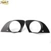 Front For BMW E65 E66 750i 760Li 2006-08 Bumper Grill Fog Light Lamp Black Cover