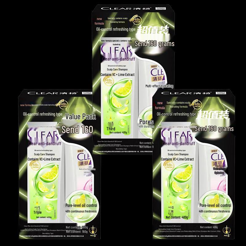 Clear Anti-Dandruff Cooling Scalp Care Shampoo